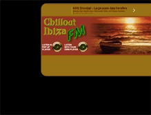 Tablet Screenshot of chilloutibizafm.com